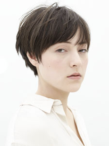ショートヘアスタイル125