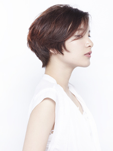 ショートヘアスタイル74