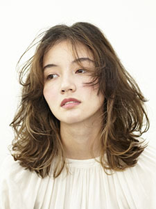 ミディアムヘアスタイル72