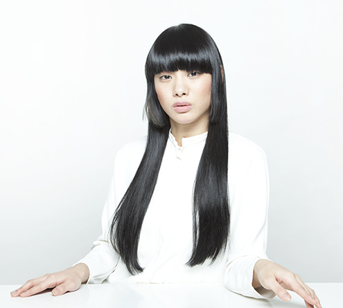 ロングヘアスタイル9