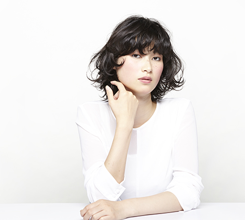 ミディアムヘアスタイル29