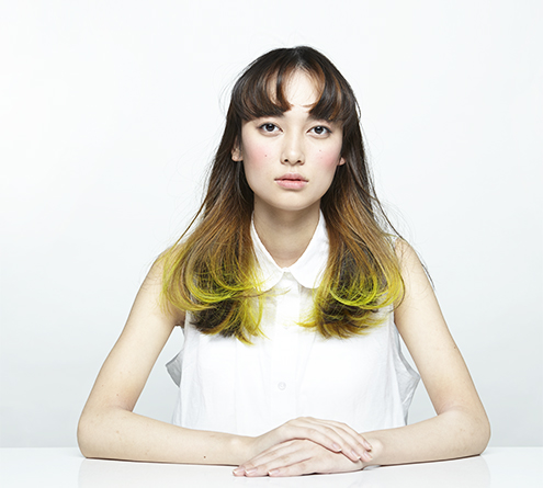 ロングヘアスタイル5