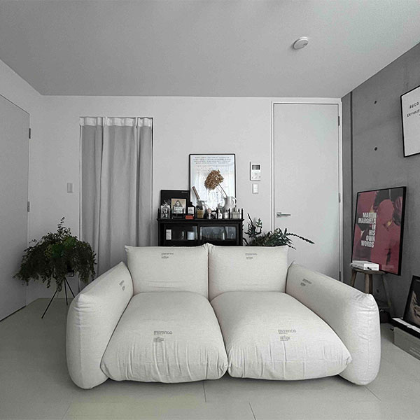 【まる】ソファ部分 isola2P|エムケーマエダ家具