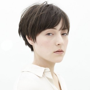 ショートヘアスタイル125