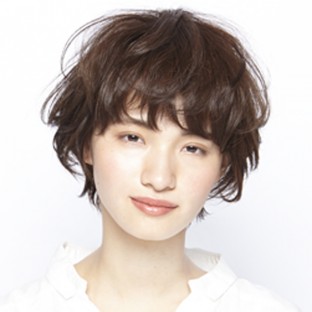 ショートヘアスタイル95